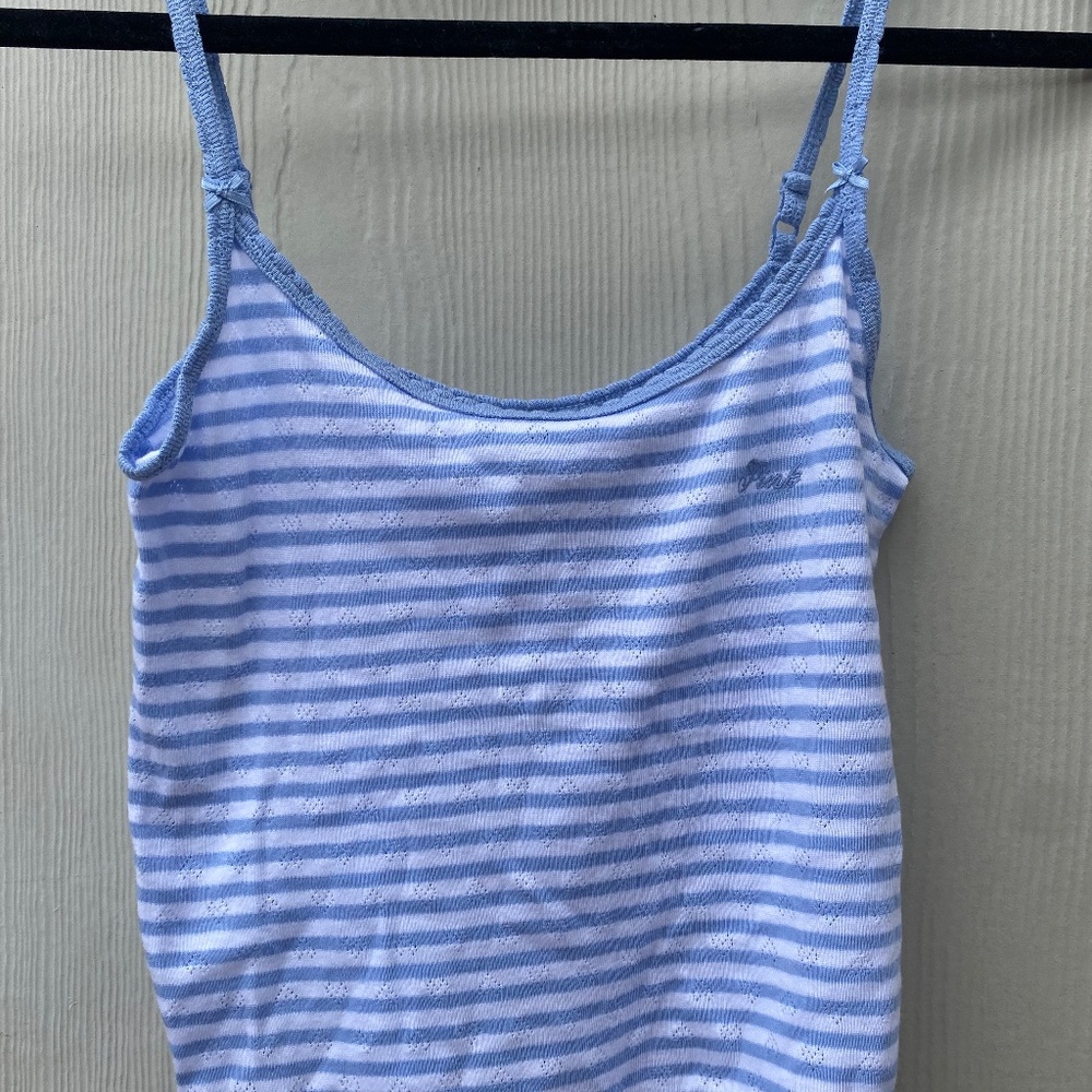 Victoria’s Secret Pink Pretty Perfect Cotton Pointelle Tank top size xs